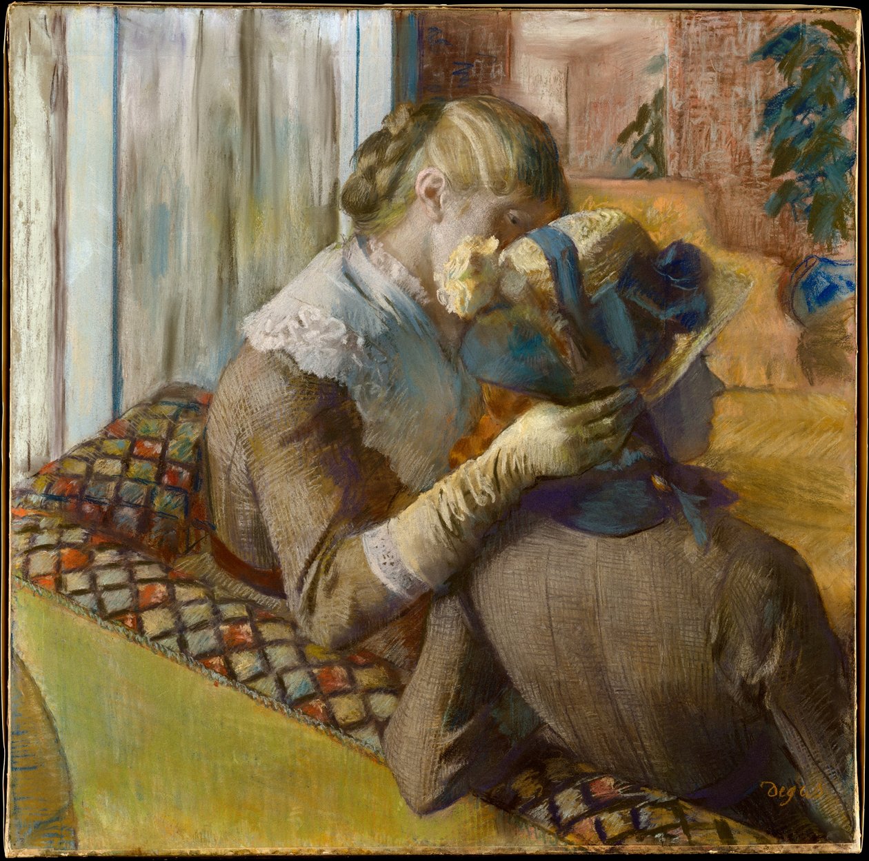 Hos modisten af Edgar Degas