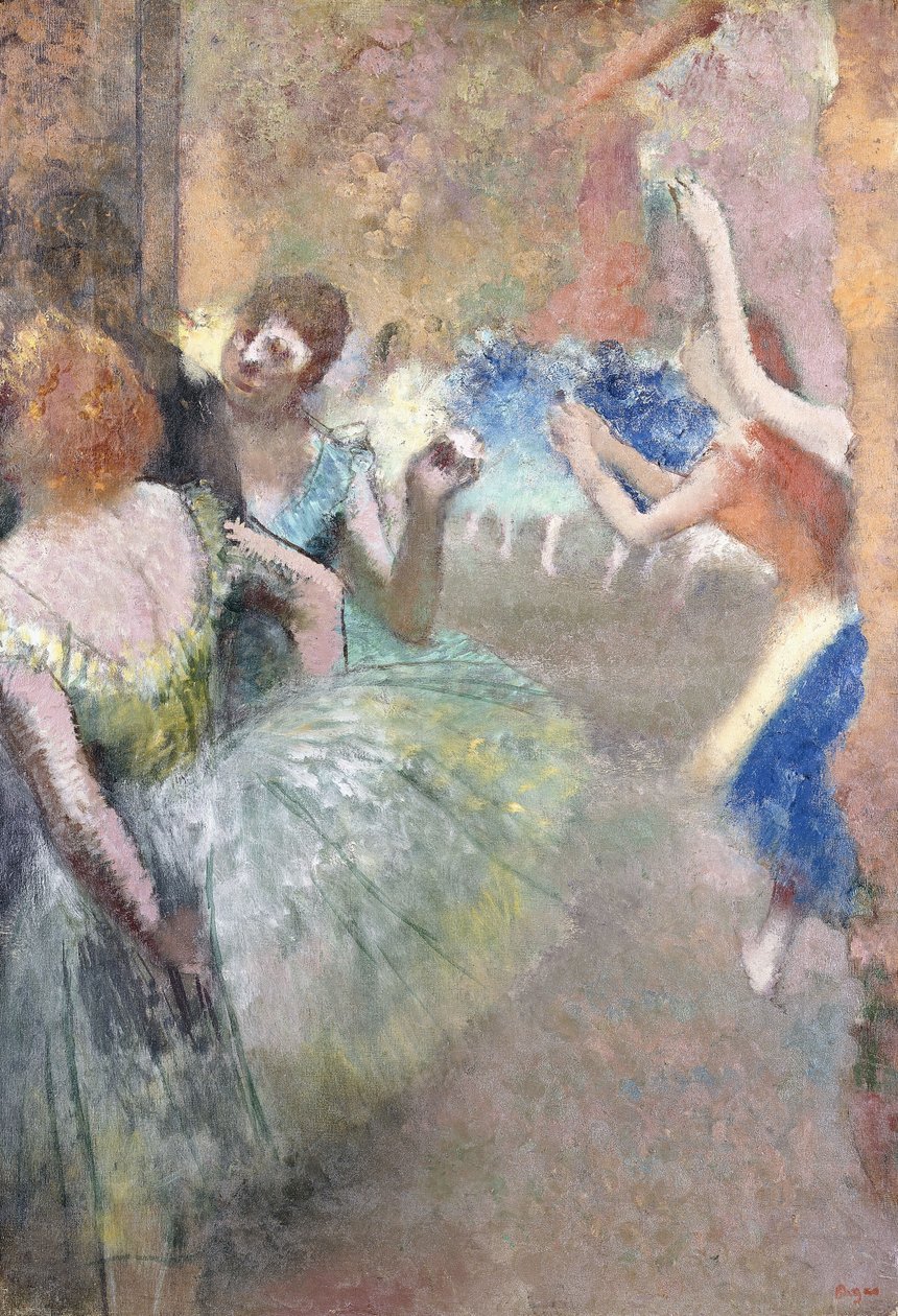Balletscene, ca. 1885 af Edgar Degas