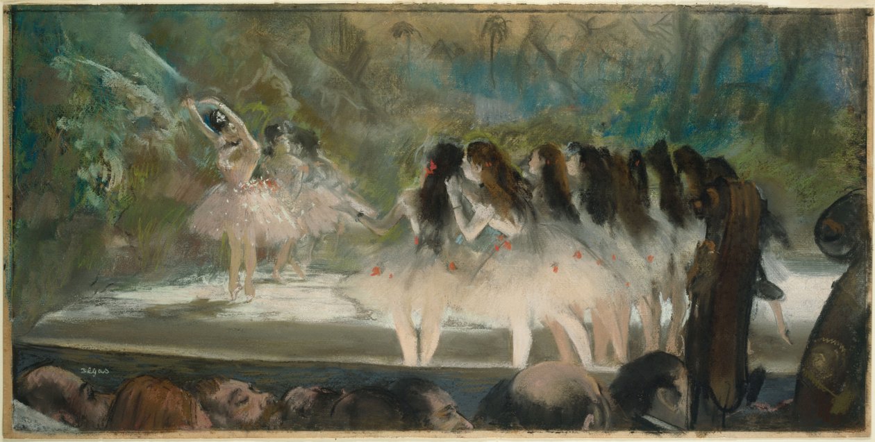 Ballet på Opéra de Paris af Edgar Degas