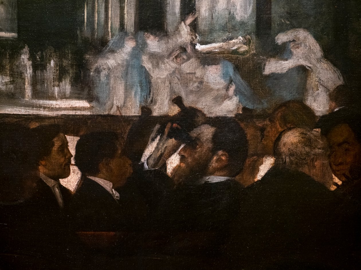 Ballet af Robert Djævelen (detaljer). 1871-1872. Olie på lærred. af Edgar Degas