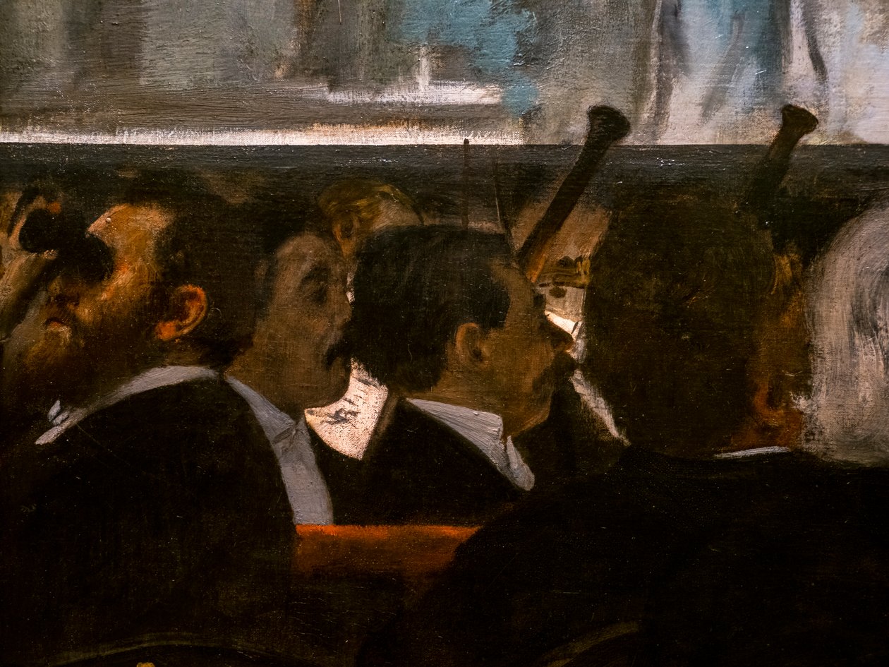 Ballet af Robert Djævelen (detaljer). 1876. Olie på lærred. af Edgar Degas