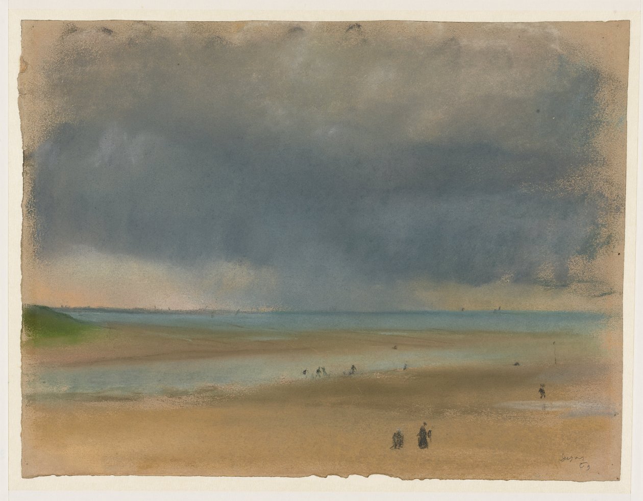 Ved havet af Edgar Degas