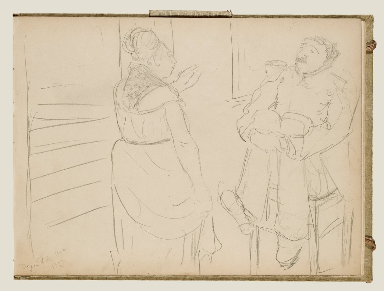 Bordelscenen af Edgar Degas