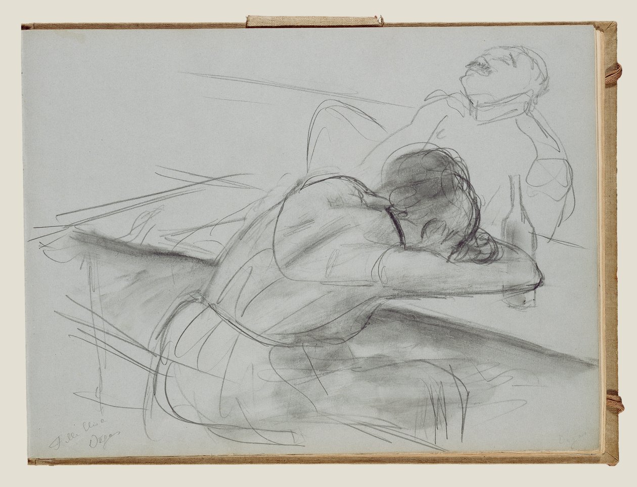 Bordelscenen af Edgar Degas