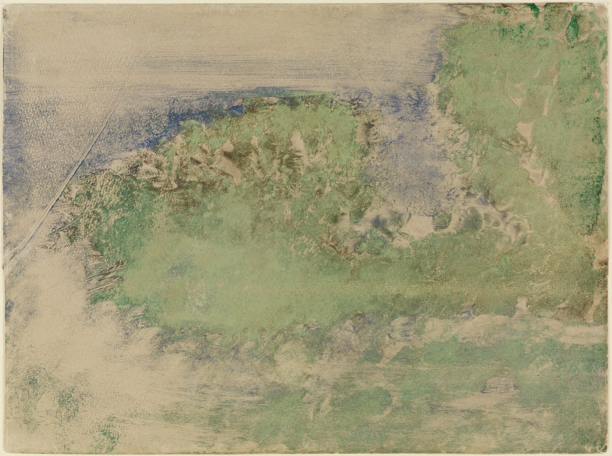 Cape Ferrat af Edgar Degas