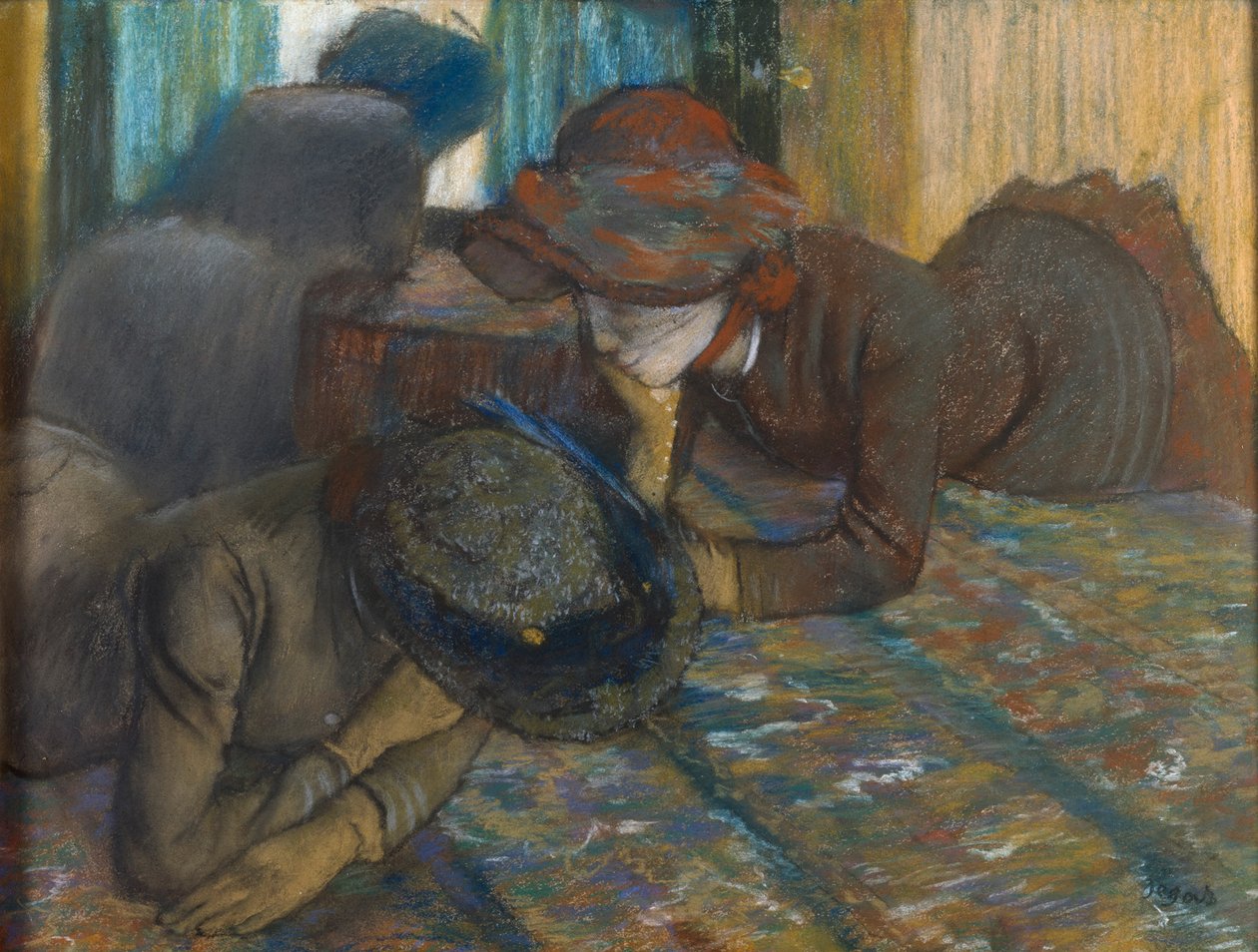 Samtale af Edgar Degas