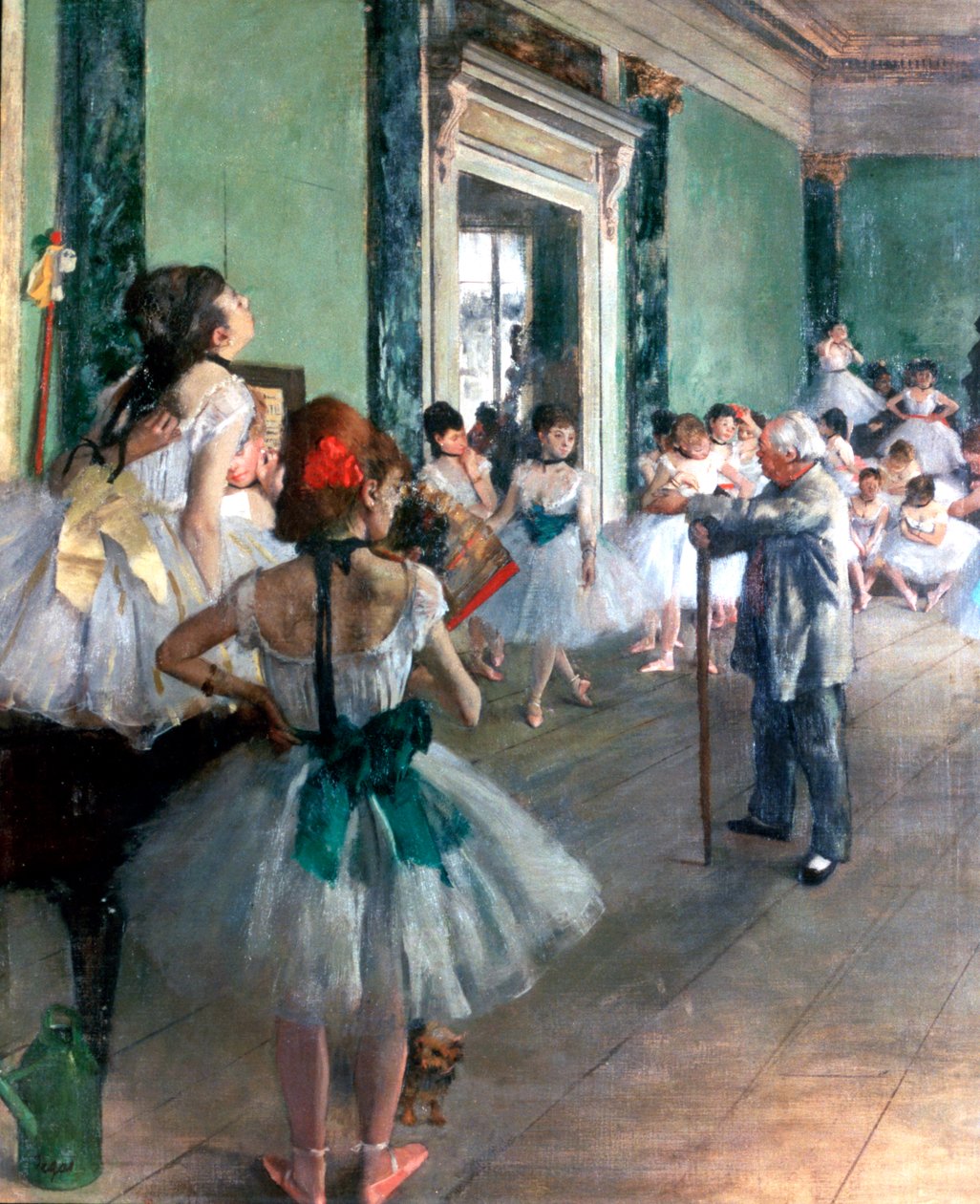 Danseklasse, 1874 af Edgar Degas