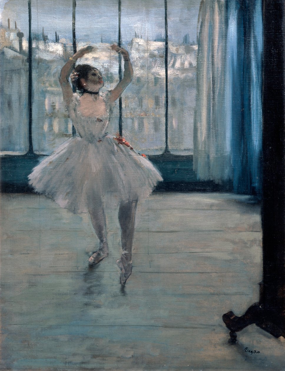 Danser hos fotografen, 1875 af Edgar Degas