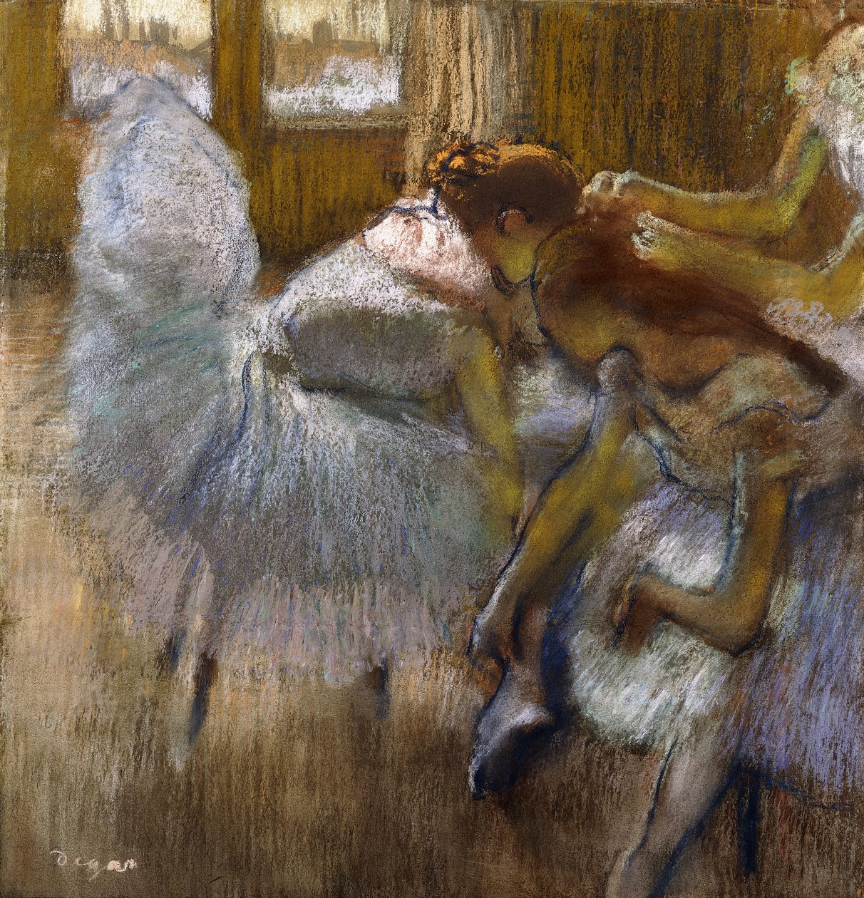 Dansere i hvile, ca. 1885 af Edgar Degas