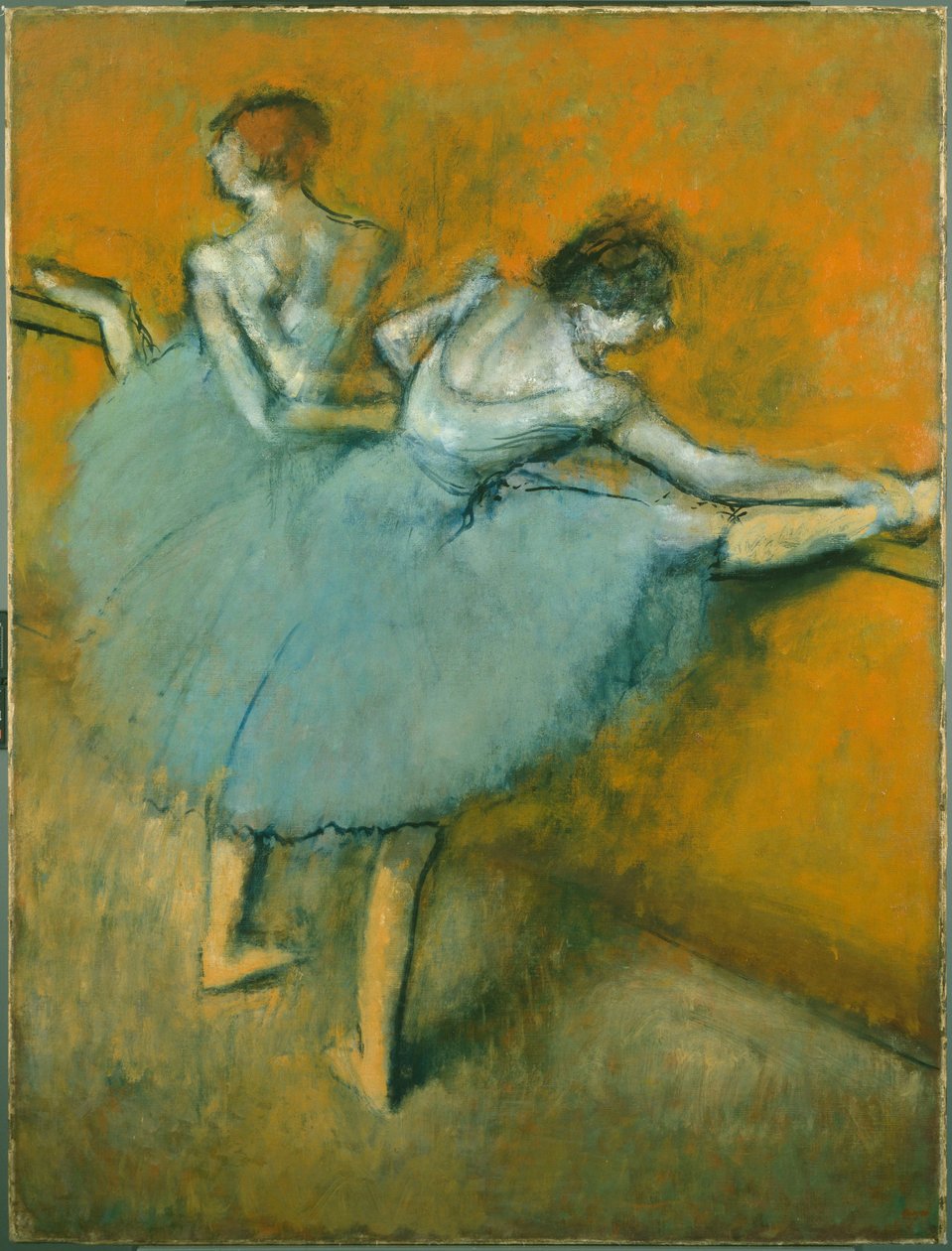 Danserinder ved barren af Edgar Degas