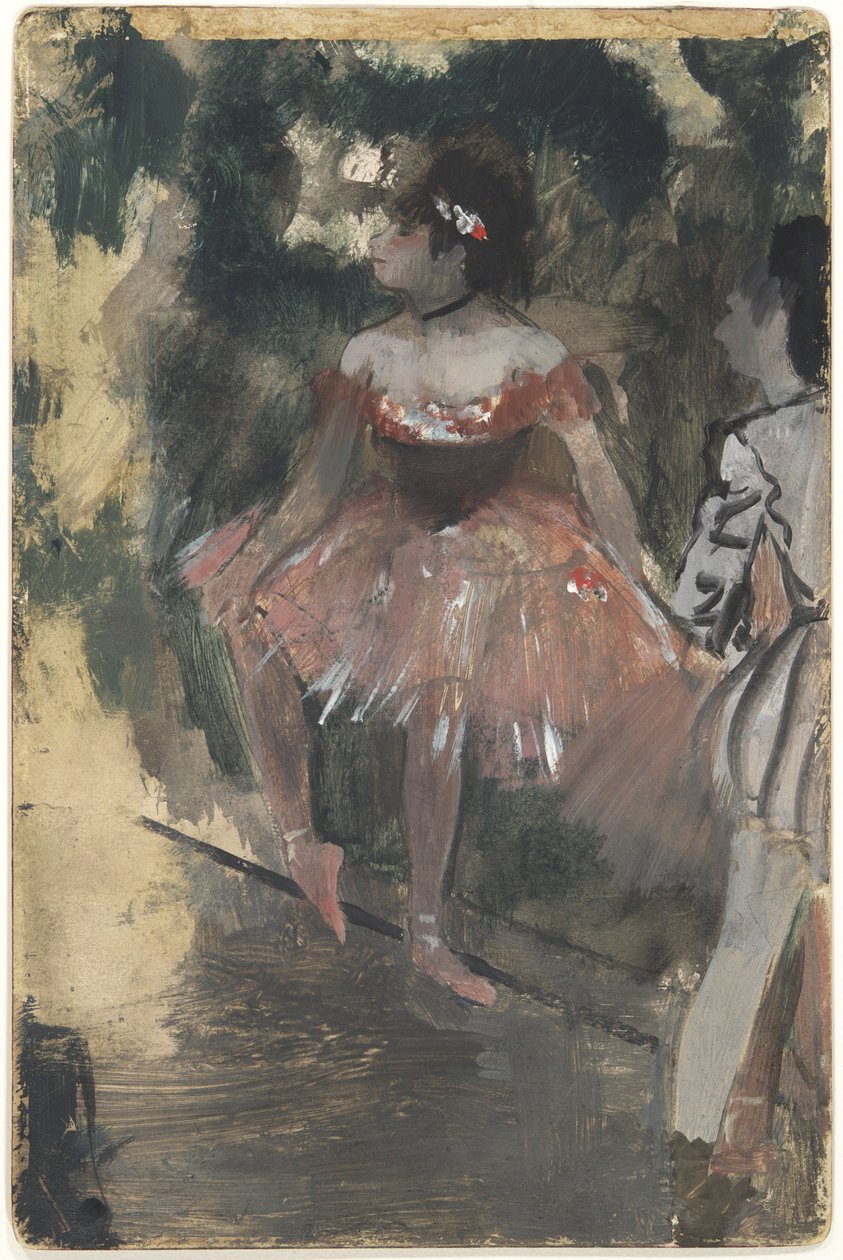 Dansere, ca. 1878 (olie og grafit på kort) af Edgar Degas