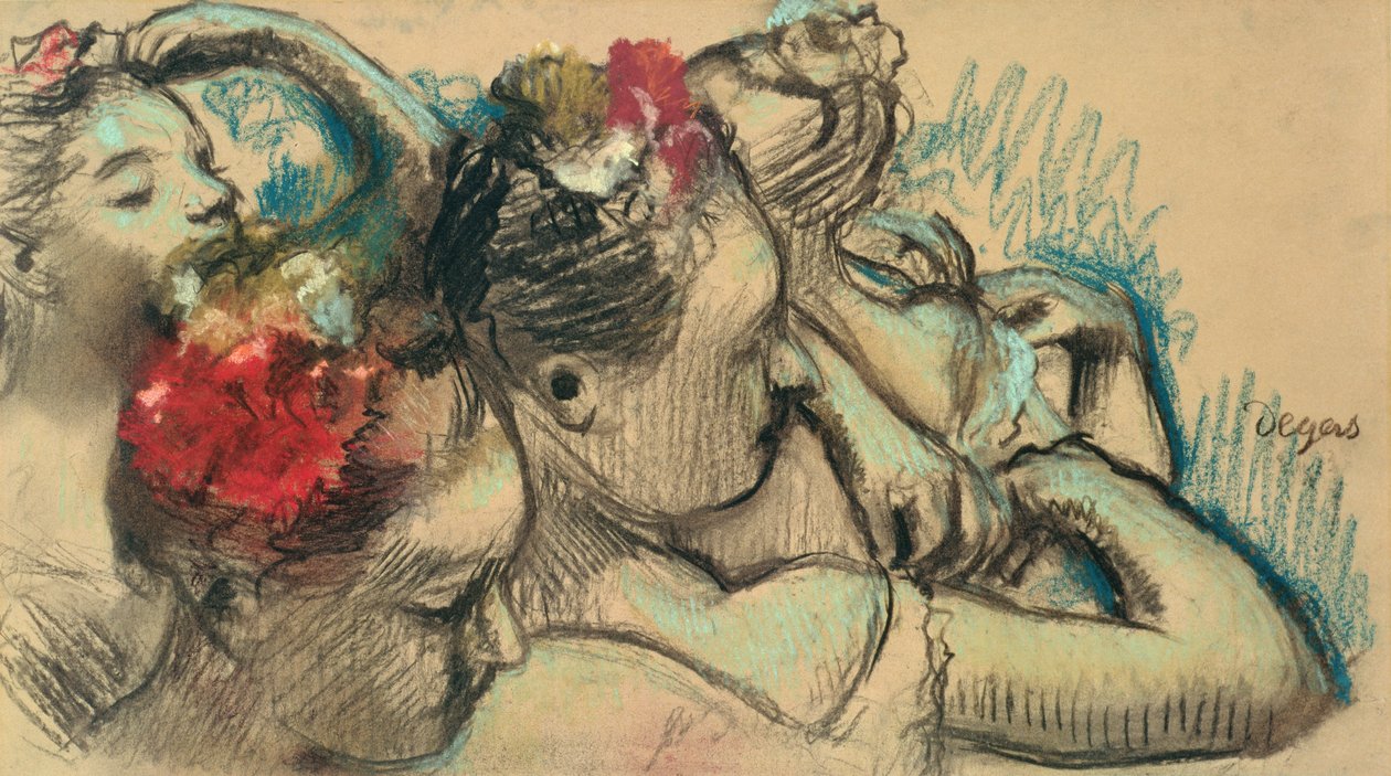 Dansere, ca. 1896-8 (pastel på papir) af Edgar Degas