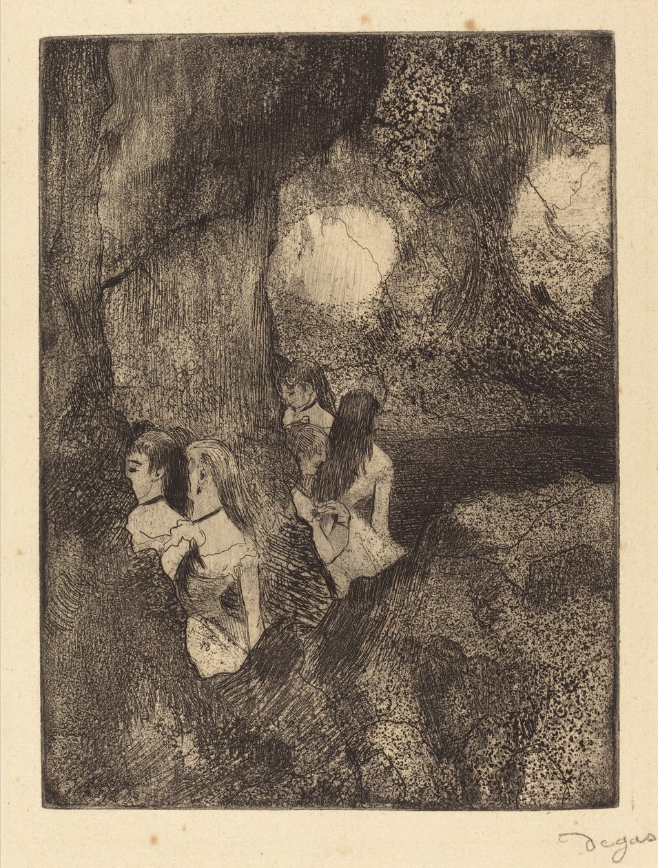 Dansere i vingerne af Edgar Degas