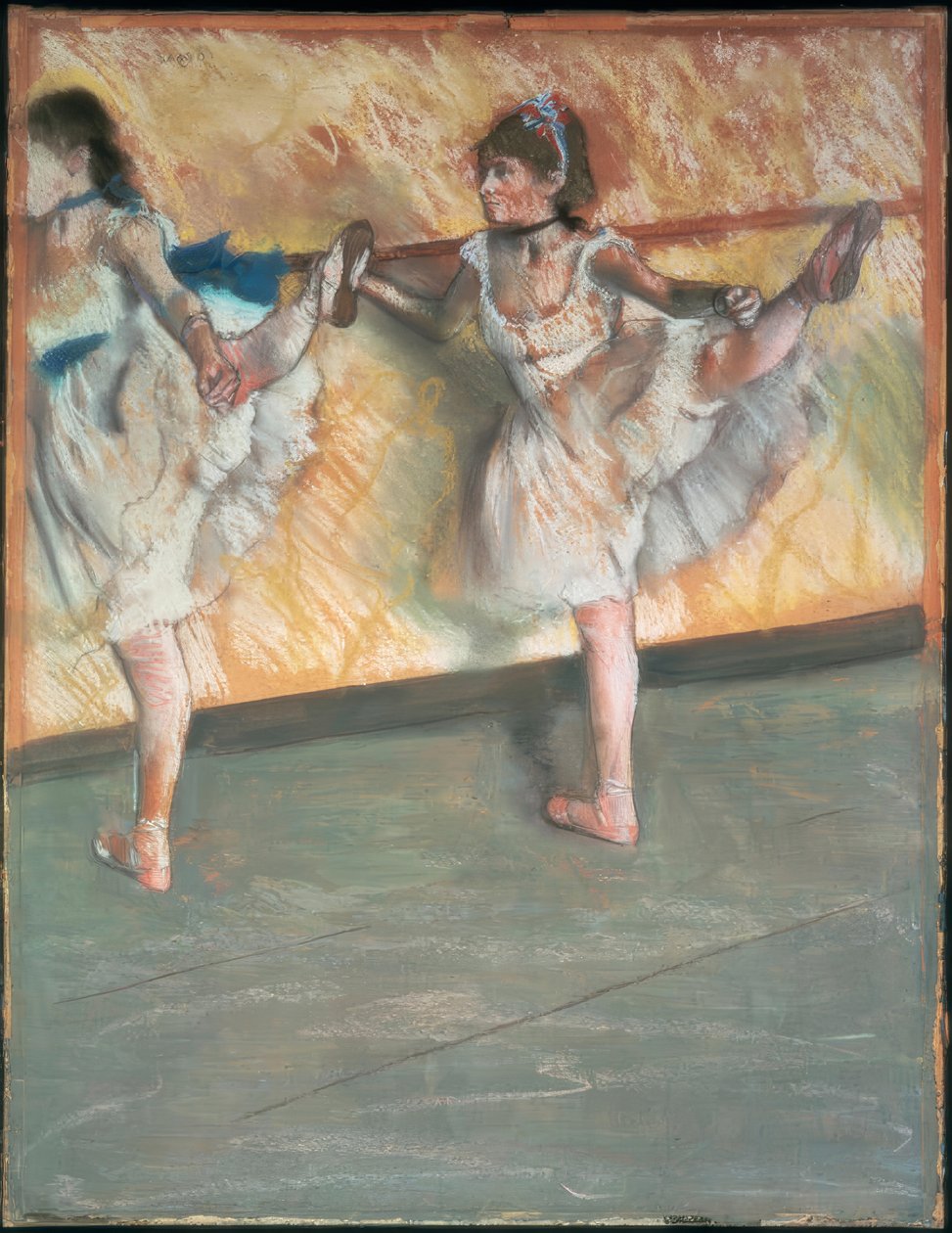 Dansere på barren af Edgar Degas