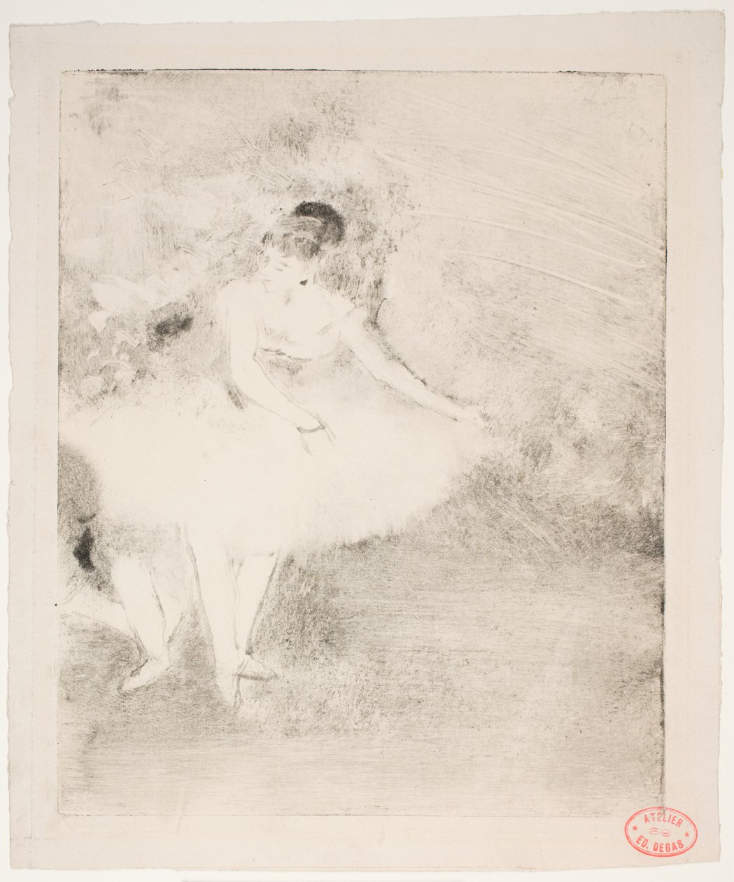 Danser på scenen af Edgar Degas
