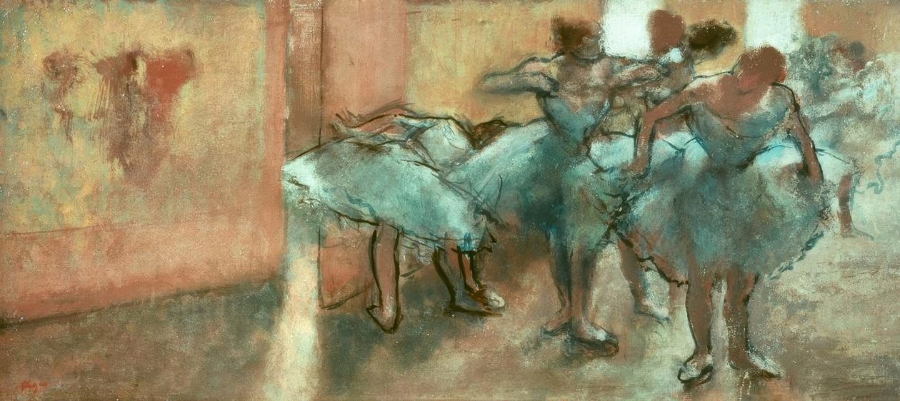 Dansere i foyeren af Edgar Degas