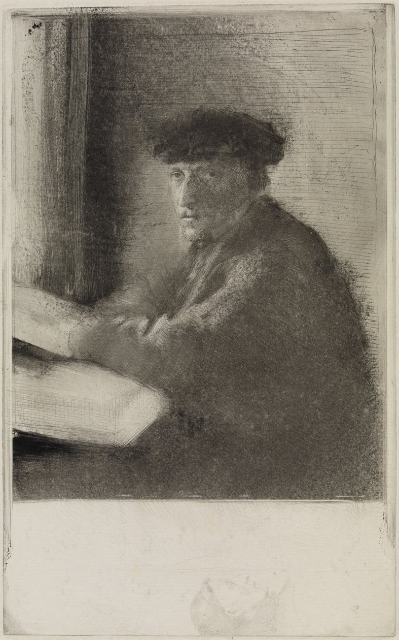 Stikkeren Joseph Tourny, i halvfigur af Edgar Degas