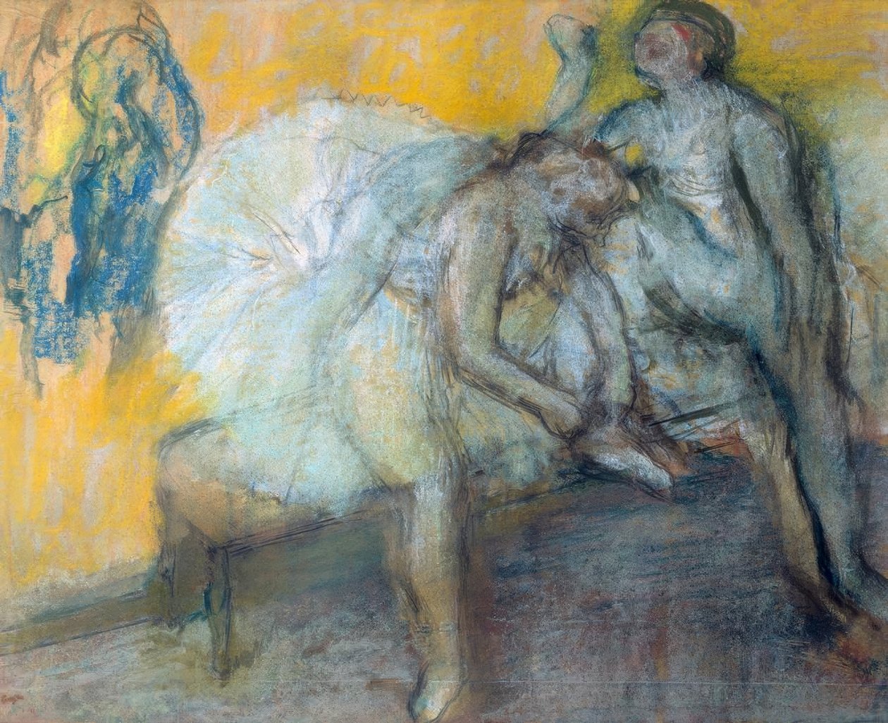 To dansere i hvile af Edgar Degas