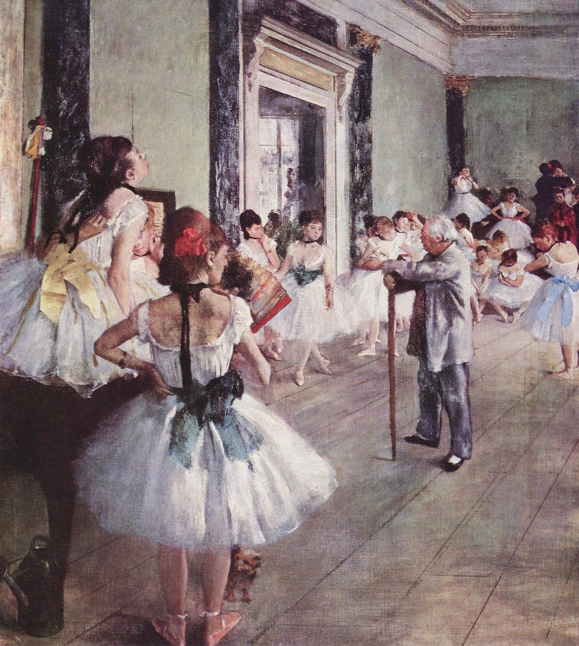 Danseundervisningen af Edgar Degas