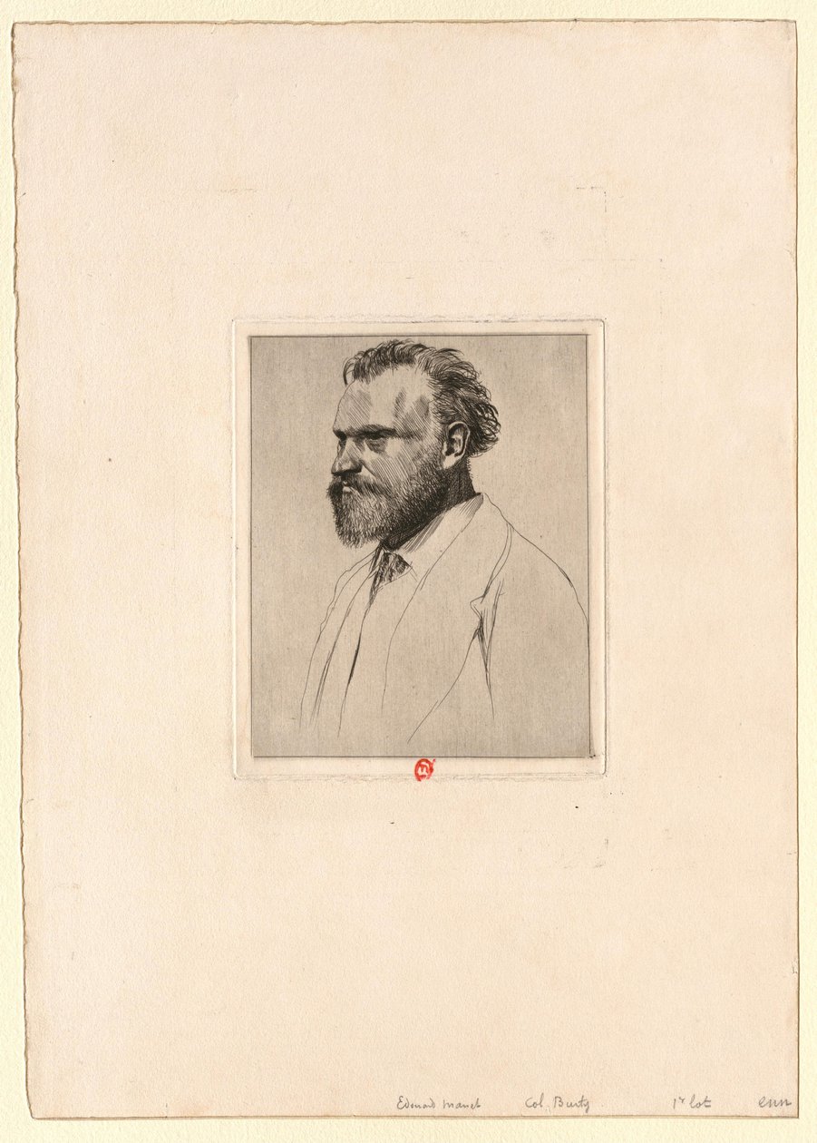 Édouard Manet af Edgar Degas