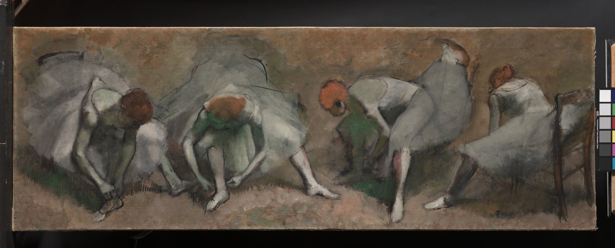 Dansernes frise, ca. 1895 af Edgar Degas