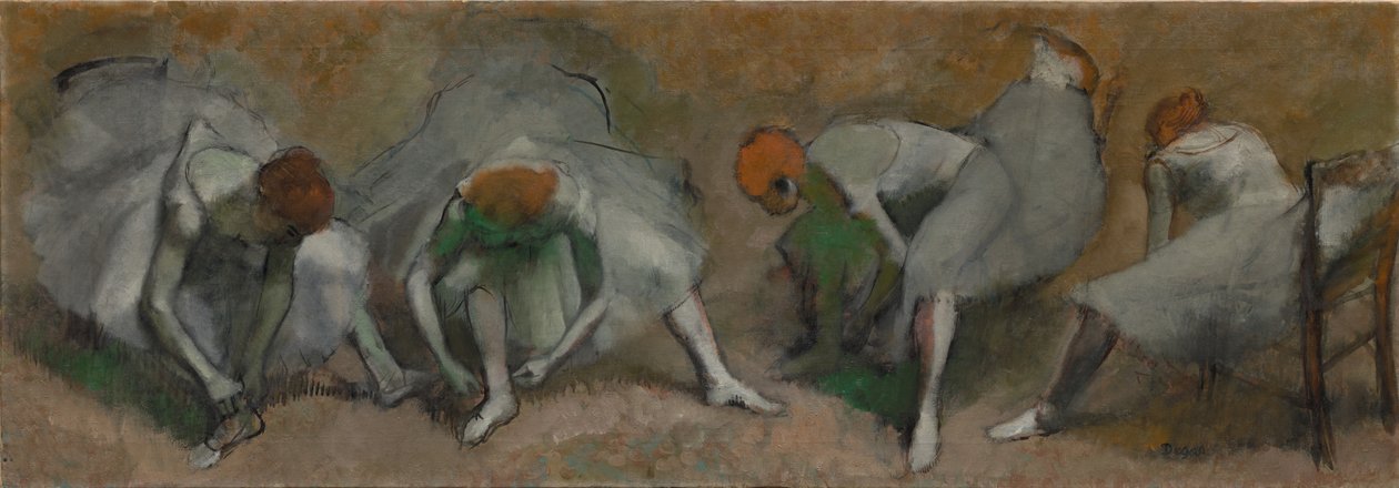 Dansernes frise, ca. 1895. af Edgar Degas