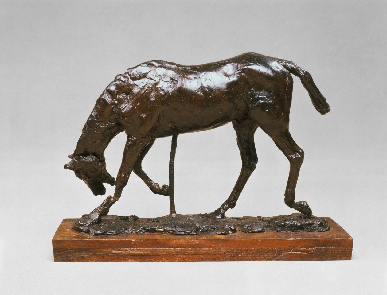 Hest med sænket hoved, 1880 begyndelsen af 1890