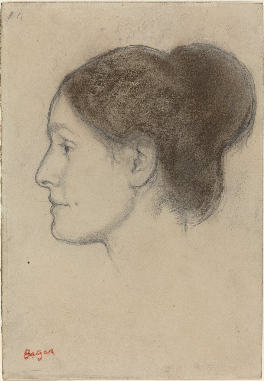 Hortense Valpinçon af Edgar Degas