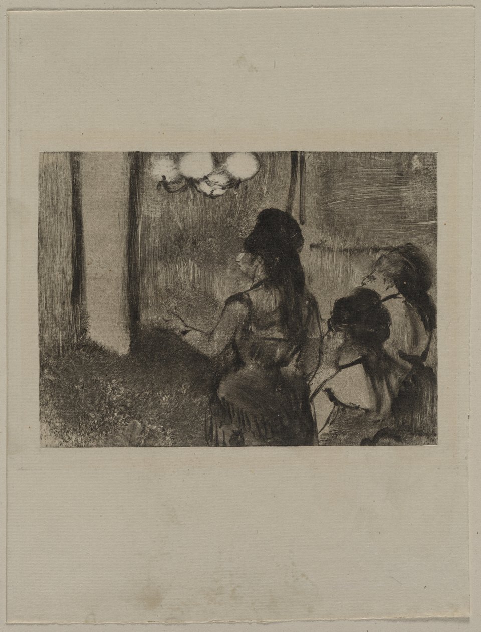 I Salonen af Edgar Degas