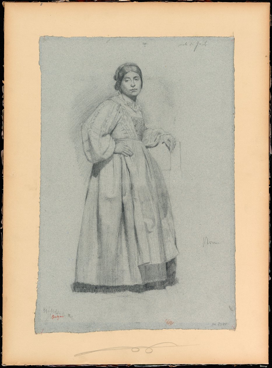 Italiensk (Gaëta) af Edgar Degas