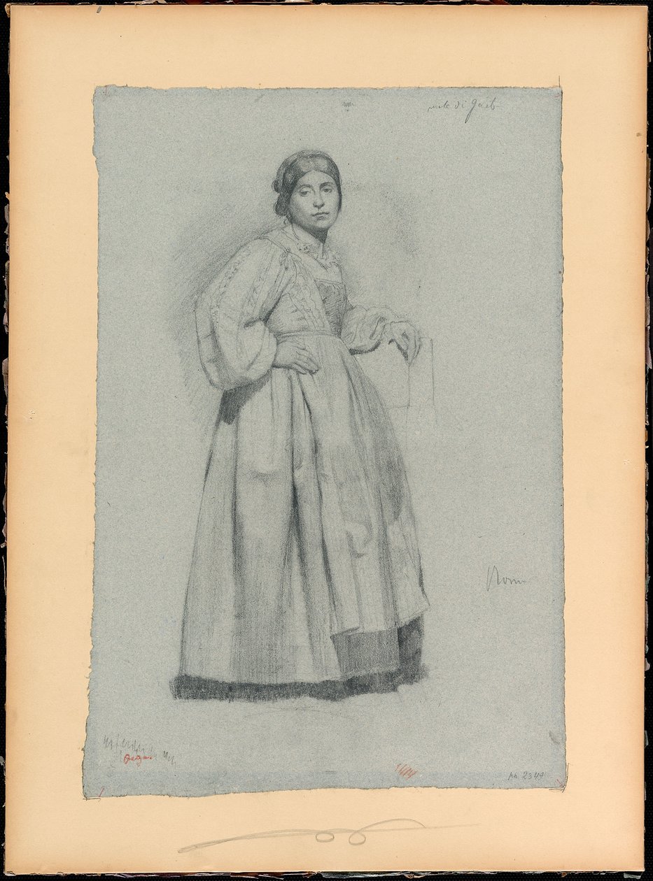 italiensk (Gaëta) af Edgar Degas