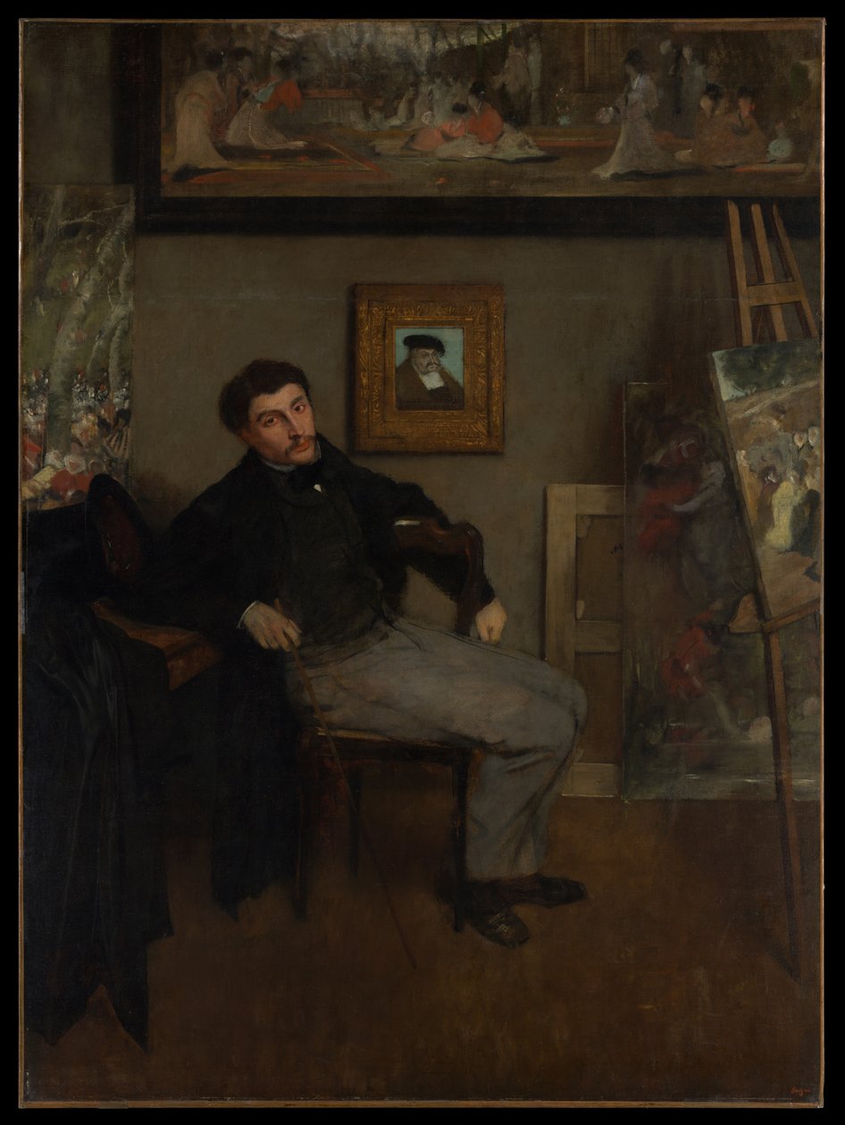 James-Jacques-Joseph Tissot (1836–1902) af Edgar Degas