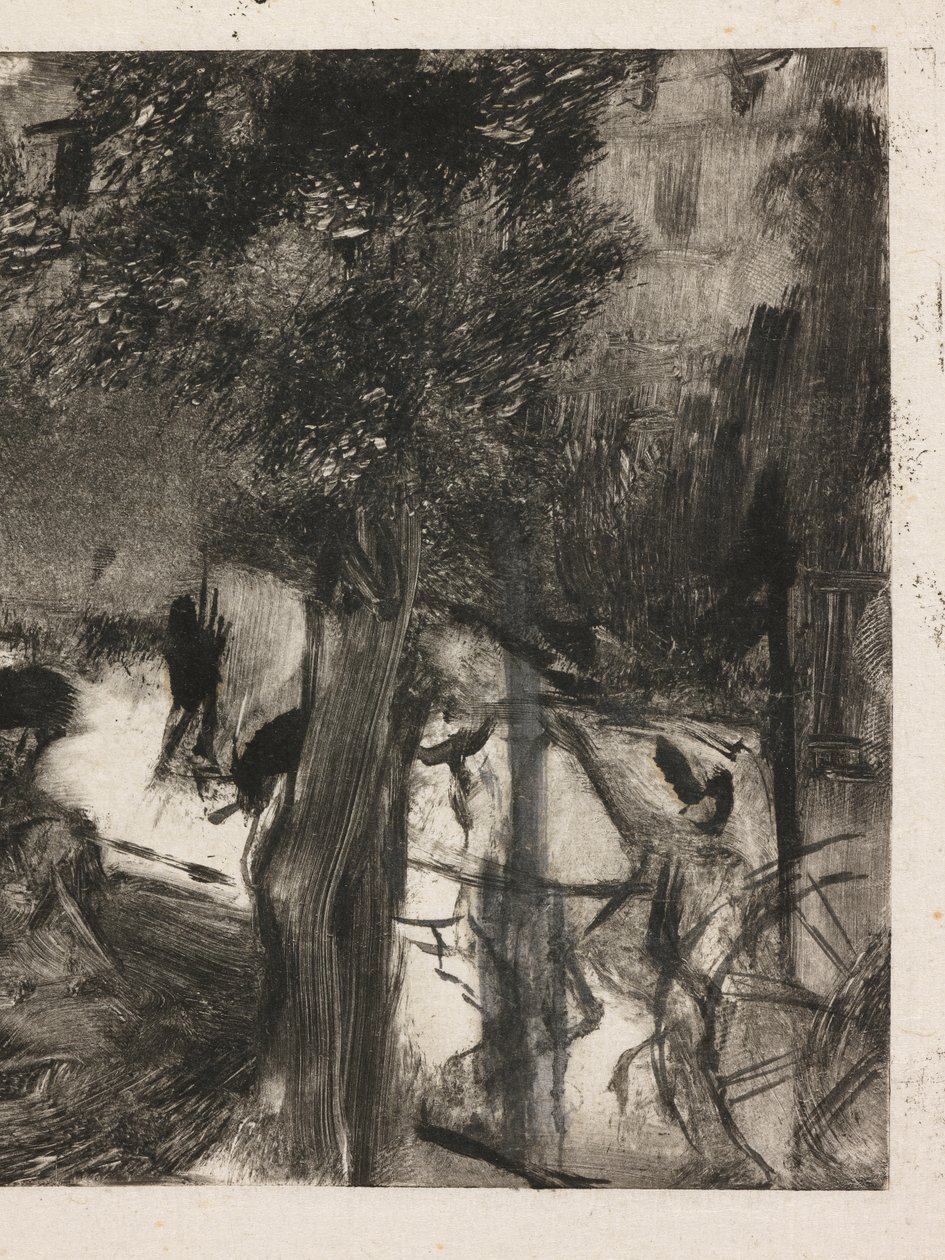 Wood Avenue af Edgar Degas