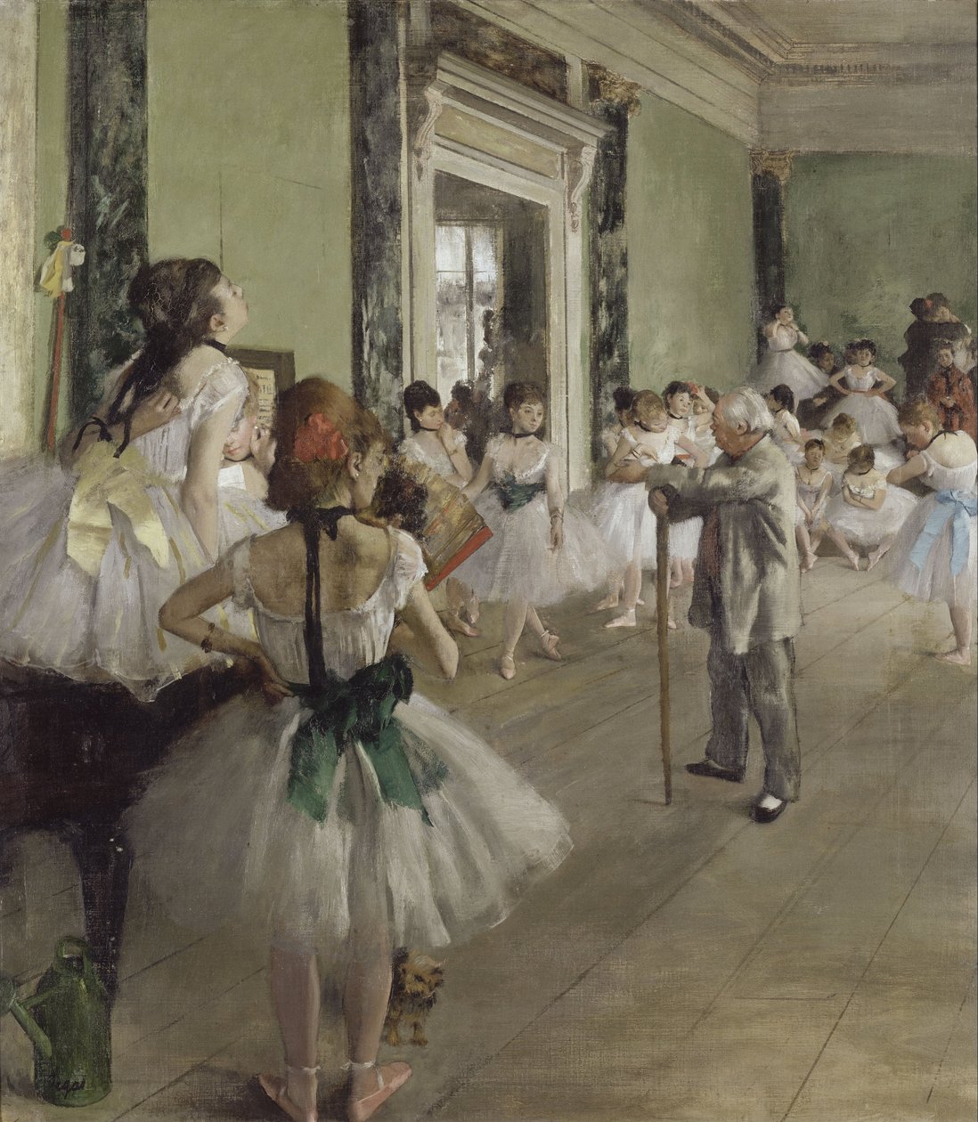 Danseundervisningen af Edgar Degas