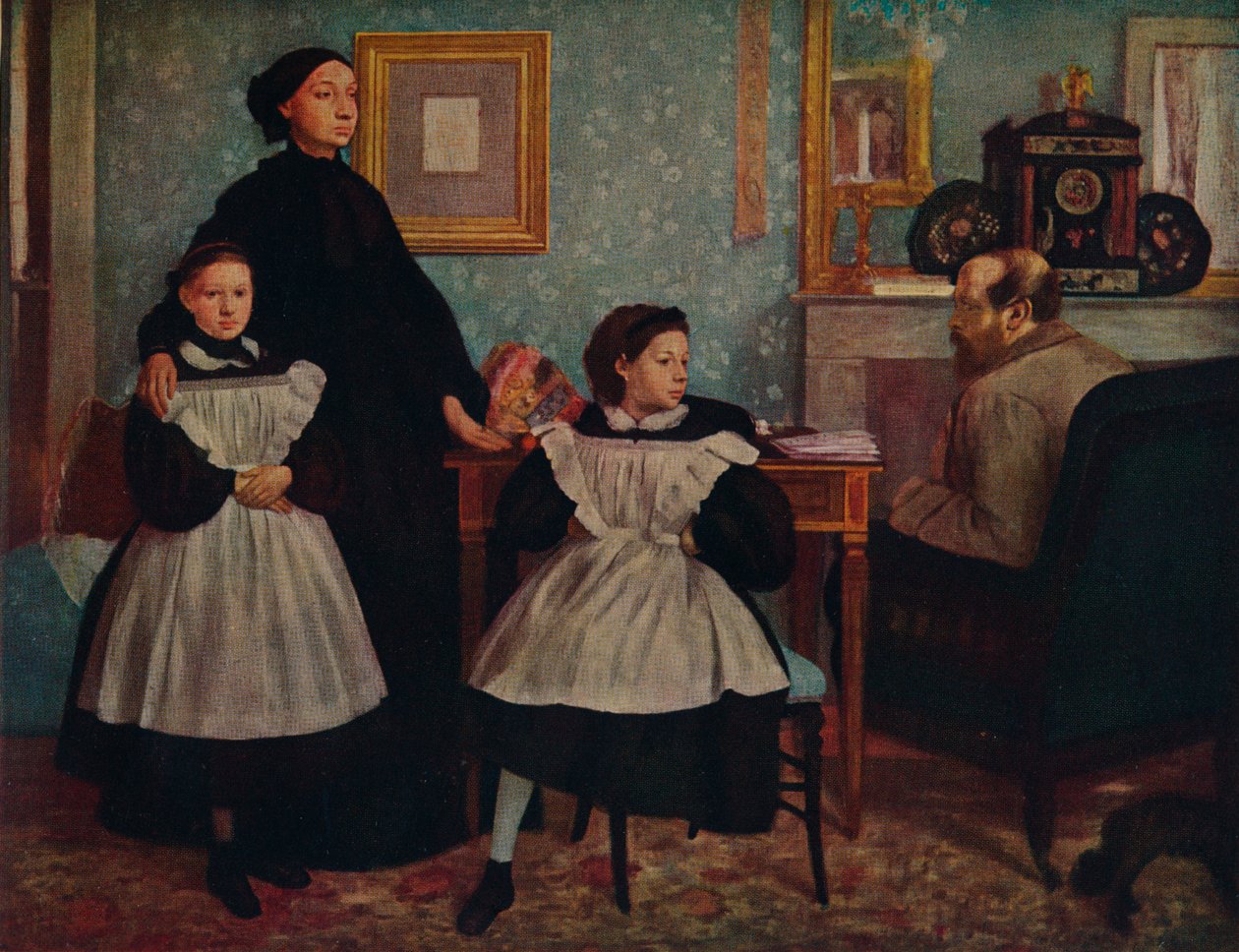 Familien Bellelli, c1867 af Edgar Degas
