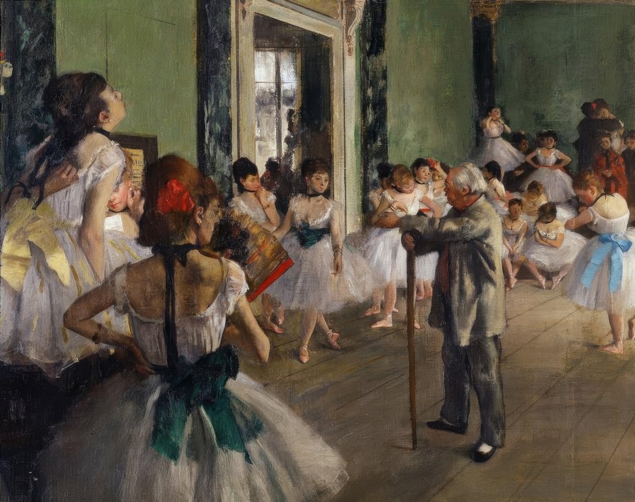 Danseklassen af Edgar Degas