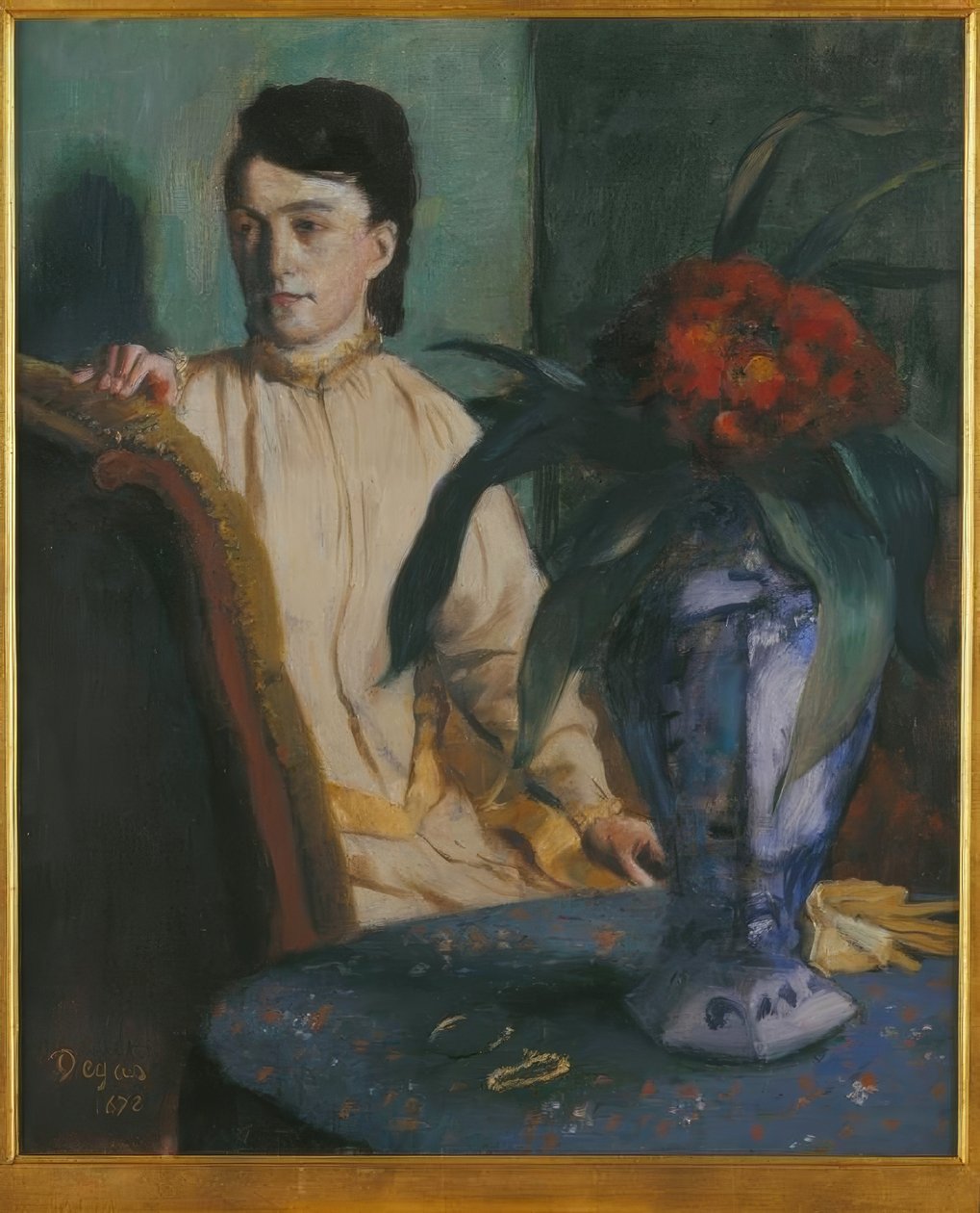 Kvinden med vasen af Edgar Degas