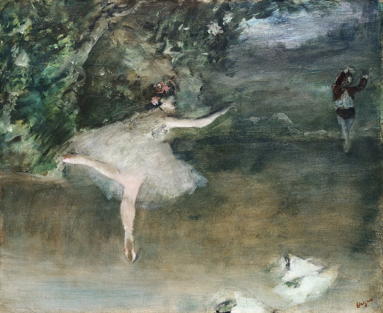 The Spikes, ca. 1877-78 af Edgar Degas