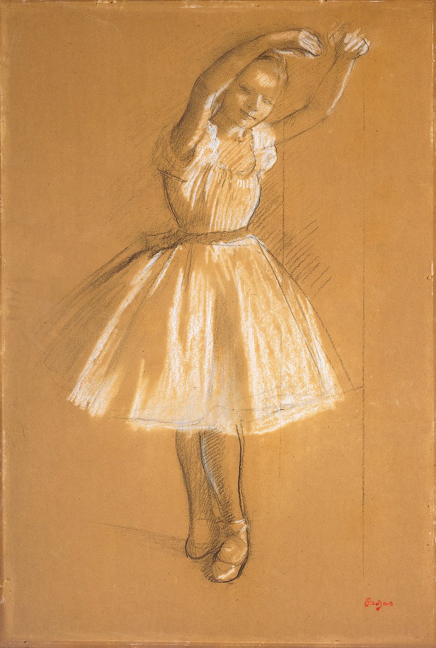 Lille danser, 1875 af Edgar Degas