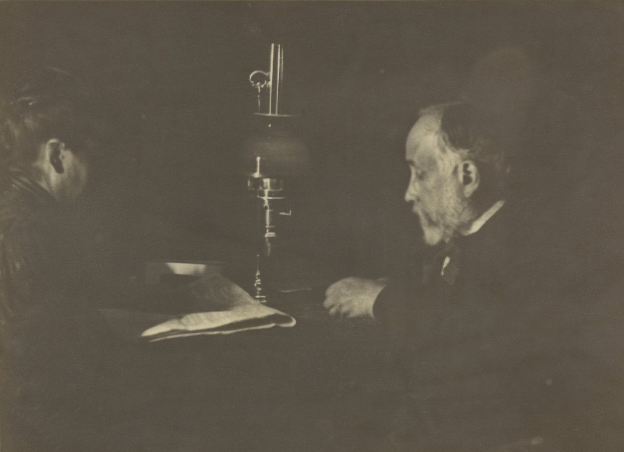 Louise Halévy læser for Degas af Edgar Degas