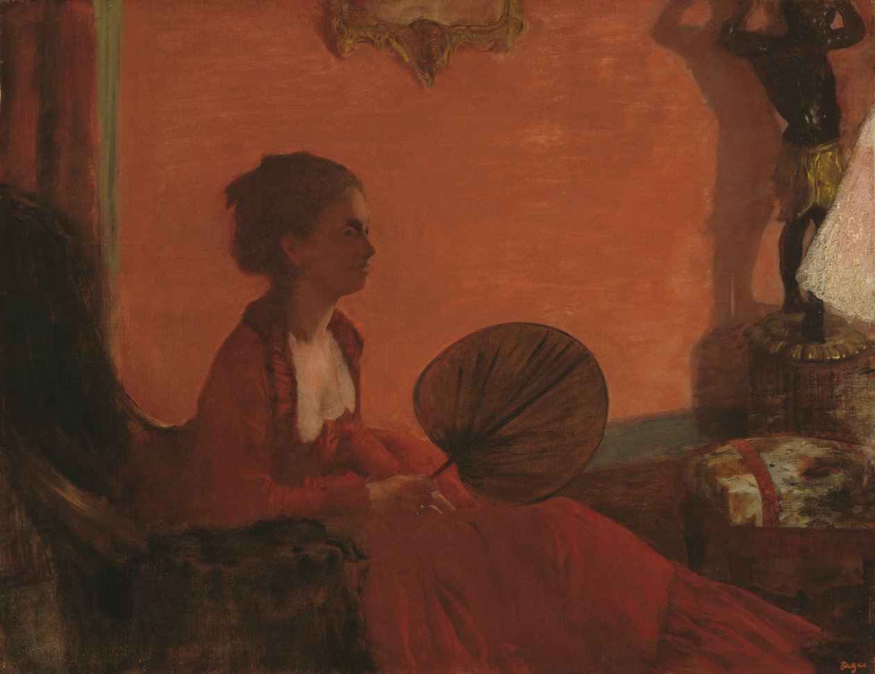 Madame Camus af Edgar Degas