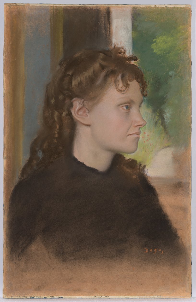 Madame Théodore Gobillard (Yves Morisot) af Edgar Degas