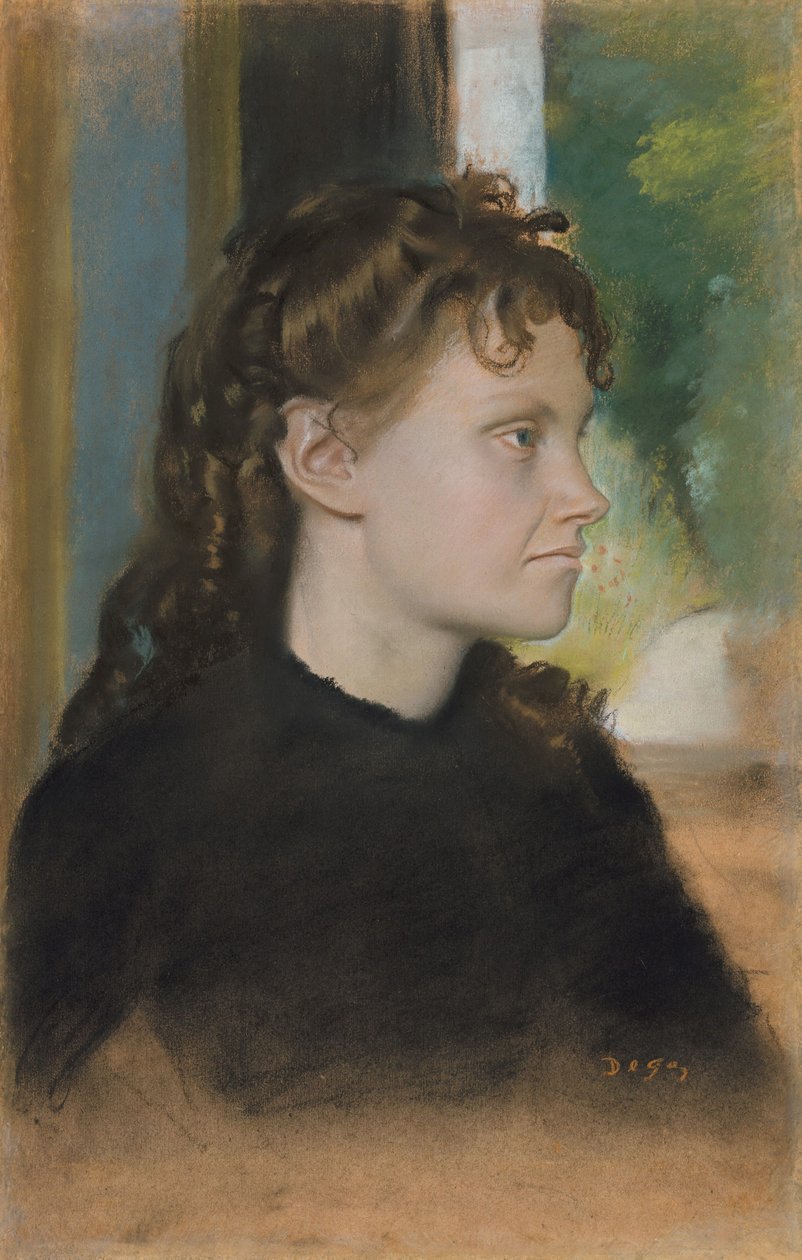 Madame Théodore Gobillard, 1869 af Edgar Degas