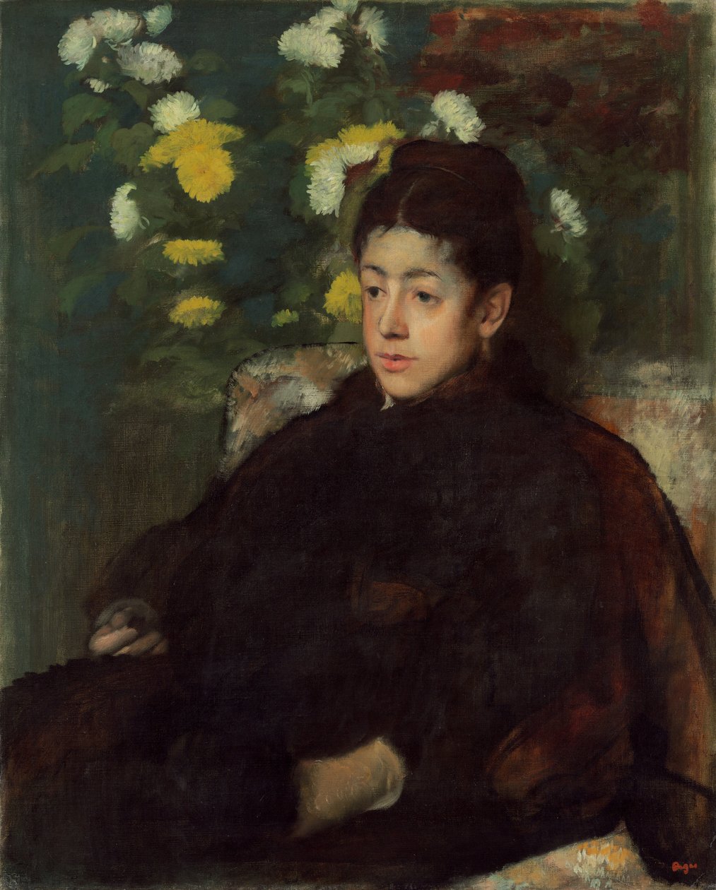 Mademoiselle Malot af Edgar Degas