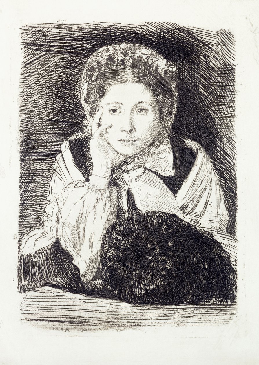 Marguerite, ca. 1860-62 af Edgar Degas