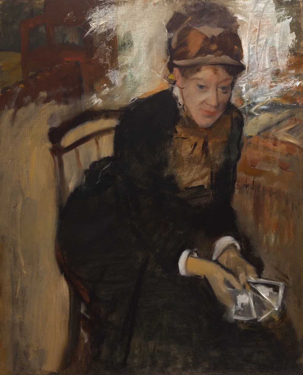 Mary Cassatt af Edgar Degas