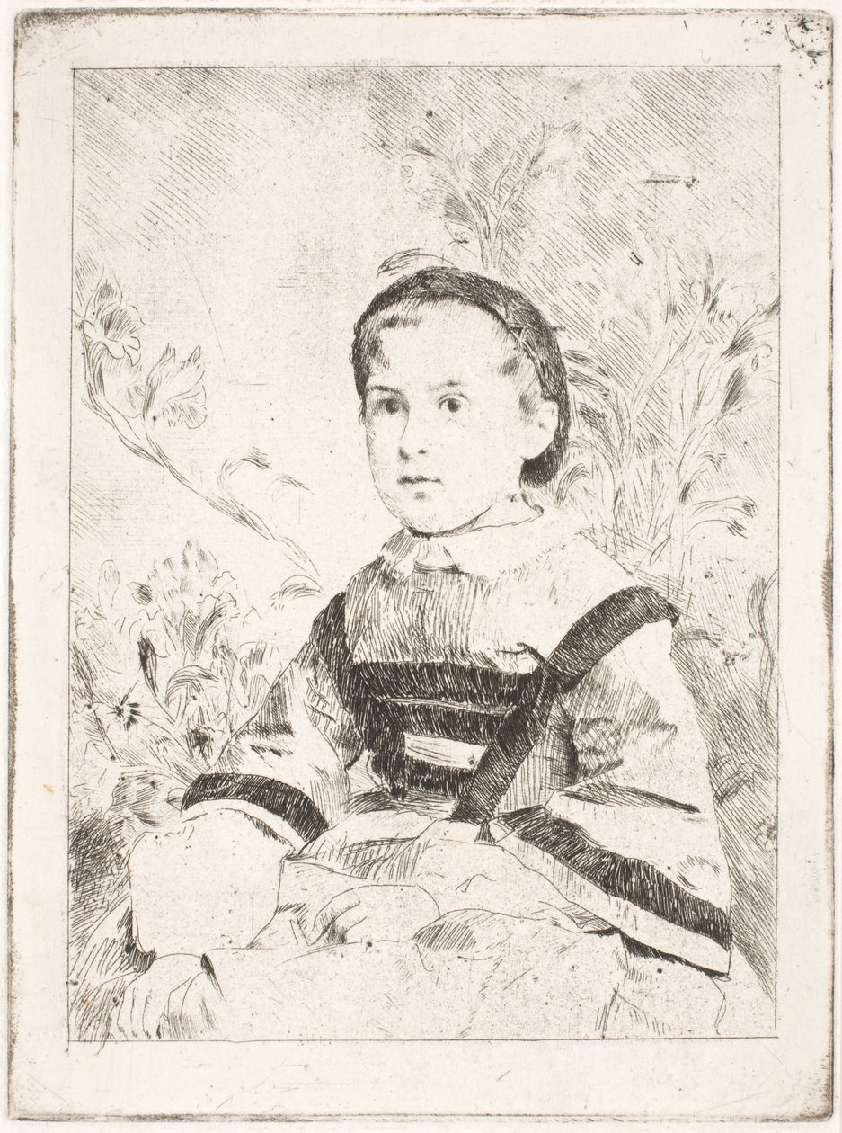 Frøken Nathalie Wolkonska af Edgar Degas
