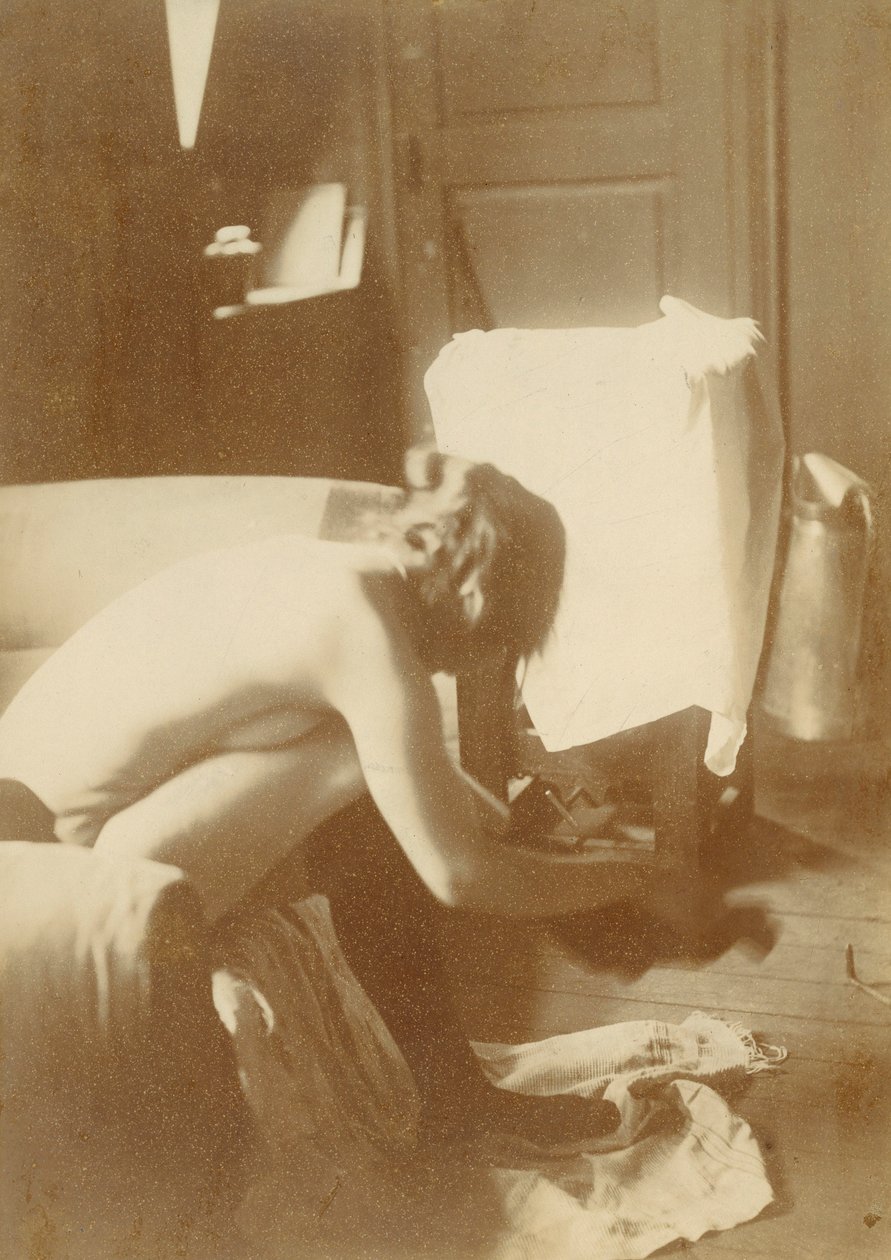 Nøgenfotografisk undersøgelse af Degas af Edgar Degas