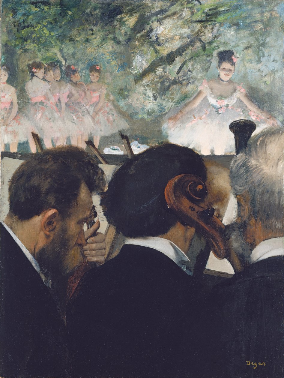 Orkestermusikere af Edgar Degas