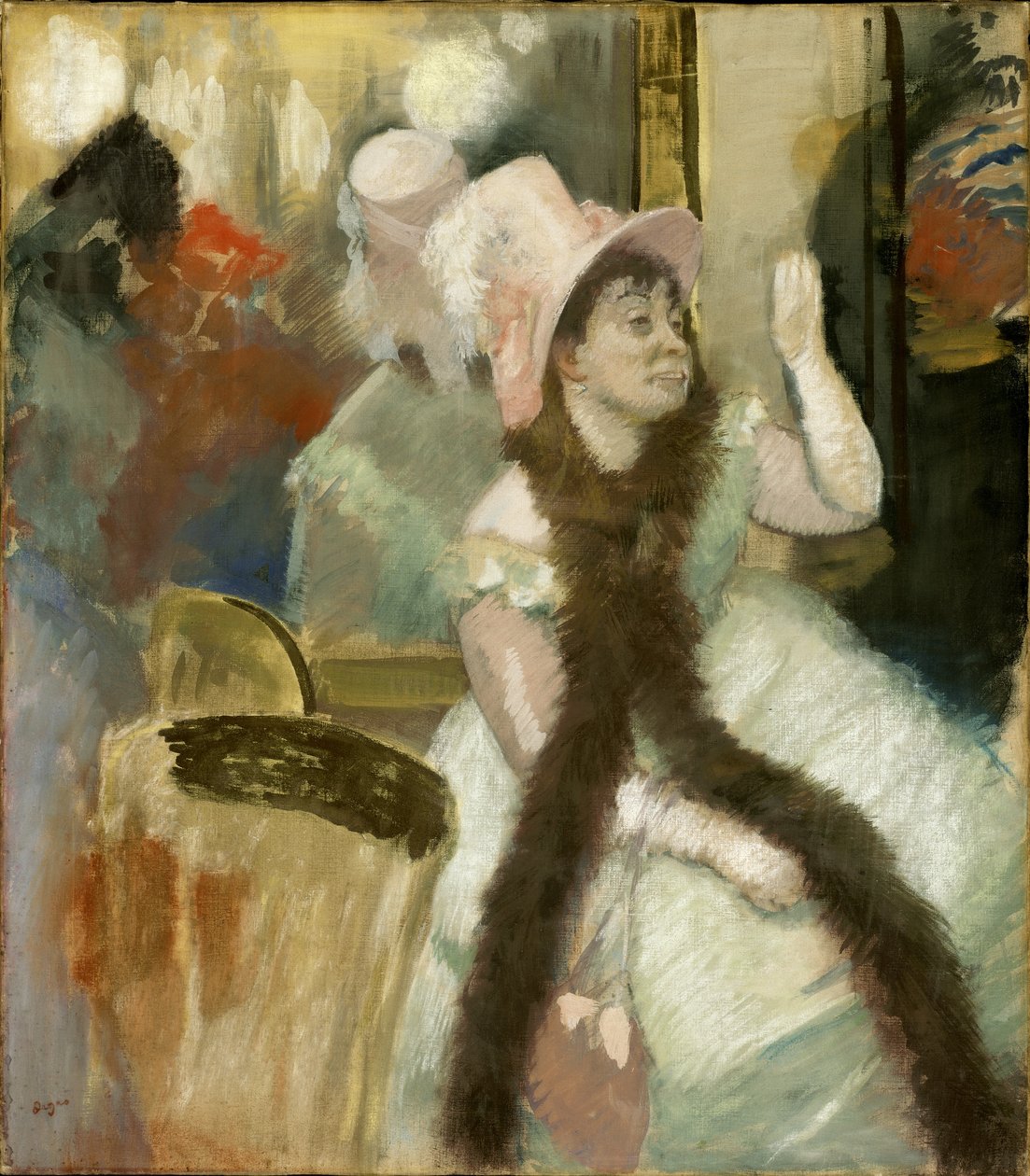 Portræt efter et kostumebal af Edgar Degas